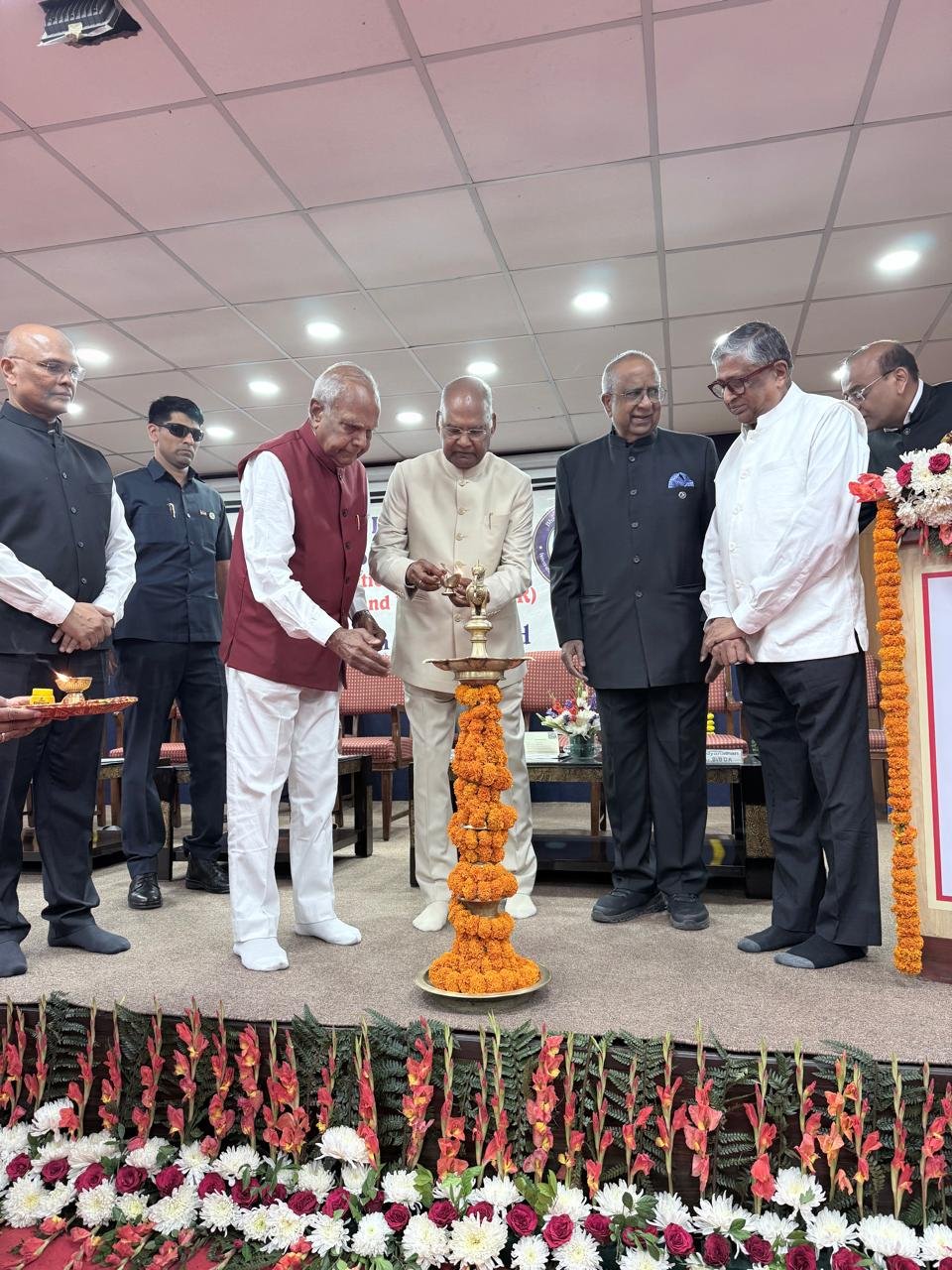IIFR inauguration lamp-lighting ceremony